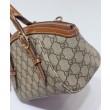 Borsa a mano piccola Gucci GG Emblem 839005 Caffè
