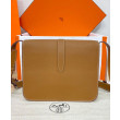 Borsa Replica 1:1 a tracolla Hermès Steve Light Junior Caffè chiaro Borsa Replica 1:1 a tracolla Hermès Steve Light Junior Caffè chiaro