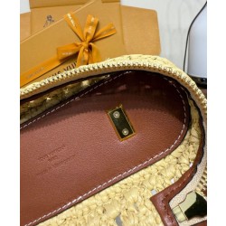 Borsa a tracolla LV Vanity Chain Albicocca