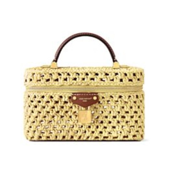 Borsa a tracolla LV Vanity Chain Albicocca