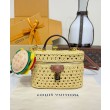 Borsa a tracolla LV Vanity Chain Albicocca