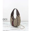 Borse Imitazioni a tracolla piccola Gucci Ophidia 838463 Caffè scuro