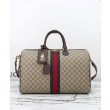 Borsa da viaggio Gucci Savoy media/grande 834460 Caffè scuro