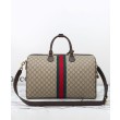 Borsa da viaggio Gucci Savoy media/grande 834460 Caffè scuro