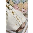 Borsa Dior Piccola/Media D-Journey in Vitello Liscio Vintage Beige