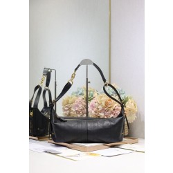 Borse Replica Alta Qualità Dior Piccola/Media D-Journey in Vitello Liscio Vintage Nero