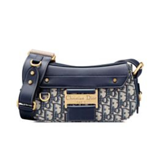 Borse Firmate Replica Dior Piccola Streetchic M3913 Blu scuro Borse Firmate Replica Dior Piccola Streetchic M3913 Blu scuro