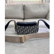 Borse Firmate Replica Dior Piccola Streetchic M3913 Blu scuro Borse Firmate Replica Dior Piccola Streetchic M3913 Blu scuro