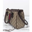 Borsa tote Gucci Ophidia piccola/media 836840 Caffè scuro