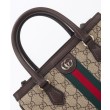 Borsa tote Gucci Ophidia piccola/media 836840 Caffè scuro