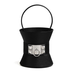 Borse Firmate Replica tote Hermès Mini Medor Nera