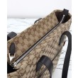 Borse Replica Alta Qualità tote media Gucci in tela GG 834796 Caffè