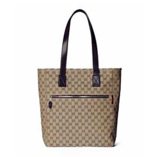 Borse Replica Alta Qualità tote media Gucci in tela GG 834796 Caffè