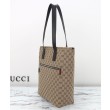 Borse Replica Alta Qualità tote media Gucci in tela GG 834796 Caffè