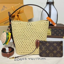 Qualità Specchio Replica Borsa Louis Vuitton All In BB m14217 Albicocca Riproduzione Fedele Borsa Louis Vuitton All In BB m14217 Albicocca imitazioni