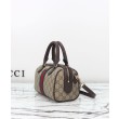 Imitazione Borsa bauletto piccola Gucci Ophidia 841294 Caffè scuro