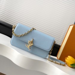 Riproduzione Fedele Alta gamma replica Borsa Louis Vuitton con portafoglio a catena Louis Vuitton Bloom M14547 imitazioni