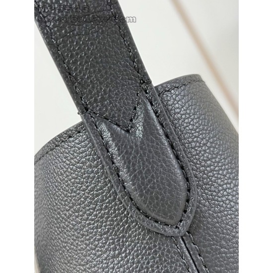 Riproduzione Fedele Borsa LV All In BB M25543 Nera imitazioni