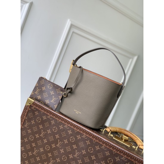 Qualità Specchio Replica Perfetta Louis Vuitton All In BB M25544 Fumo Riproduzione Fedele Replica Perfetta Louis Vuitton All In BB M25544 Fumo imitazioni