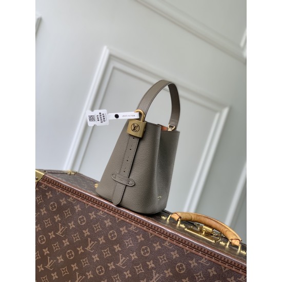 Qualità Specchio Replica Perfetta Louis Vuitton All In BB M25544 Fumo Riproduzione Fedele Replica Perfetta Louis Vuitton All In BB M25544 Fumo imitazioni