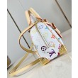 Borsa a mano LV LV x TM in tela Monogram Multicolore M13084