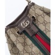Borsa a secchiello Gucci Ophidia piccola 841313 Caffè scuro