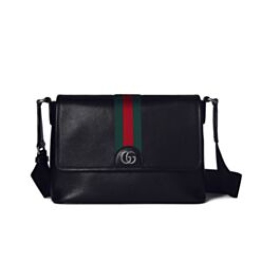 Borsa a tracolla Gucci Ophidia media 834467 Nero