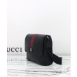 Borsa a tracolla Gucci Ophidia media 834467 Nero