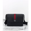 Borsa a tracolla Gucci Ophidia media 834467 Nero