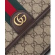 Borsa a tracolla Gucci Ophidia media Caffè scuro