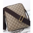 Borsa a tracolla Gucci Ophidia piccola 839103 Caffè scuro