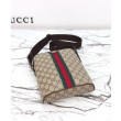 Borsa a tracolla Gucci Ophidia piccola 839103 Caffè scuro