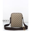 Borsa a tracolla Gucci Ophidia piccola 839103 Caffè scuro