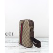 Borsa a tracolla Gucci Ophidia piccola 839103 Caffè scuro