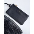 Borse Replica Alta Qualità a tracolla piccola Saint Laurent Le 5 À 7 morbida in rafia nera