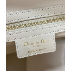 Borse Firmate Replica Christian Dior D-Motion media crema
