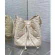 Borse Firmate Replica Christian Dior D-Motion media crema