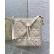 Borse Firmate Replica Christian Dior D-Motion media crema