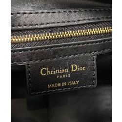 Borsa Christian Dior D-Motion media nera