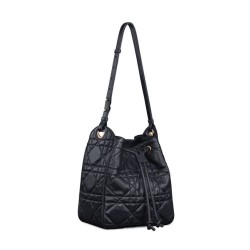 Borsa Christian Dior D-Motion media nera