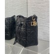 Borsa Christian Dior D-Motion media nera