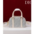 Imitazioni borse griffate Christian Dior D-Vibe East-West Nano blu