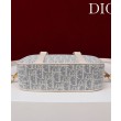 Imitazioni borse griffate Christian Dior D-Vibe East-West Nano blu