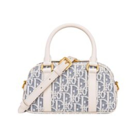 Imitazioni borse griffate Christian Dior D-Vibe East-West Nano blu