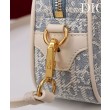 Imitazioni borse griffate Christian Dior D-Vibe East-West Nano blu