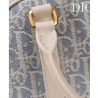 Imitazioni borse griffate Christian Dior D-Vibe East-West Nano blu