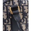 Borse Replica Christian Dior D-Vibe East-West Nano, blu scuro