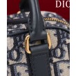 Borse Replica Christian Dior D-Vibe East-West Nano, blu scuro