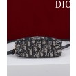 Borse Replica Christian Dior D-Vibe East-West Nano, blu scuro