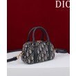 Borse Replica Christian Dior D-Vibe East-West Nano, blu scuro